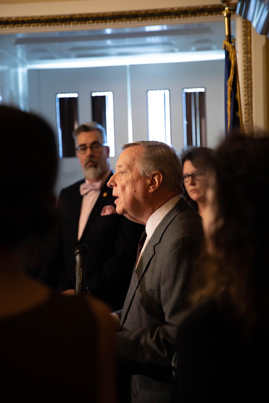 DURBIN, DUCKWORTH ACCEPT LETTER SIGNED BY MORE THAN 1,400 MEN & WOMEN WHO ATTENDED D.C.-AREA SCHOOLS IN SUPPORT OF DR. BLASEY FORD